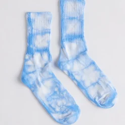 MONROW Organic Tie Dye Socks SKYBLUE Best Sale